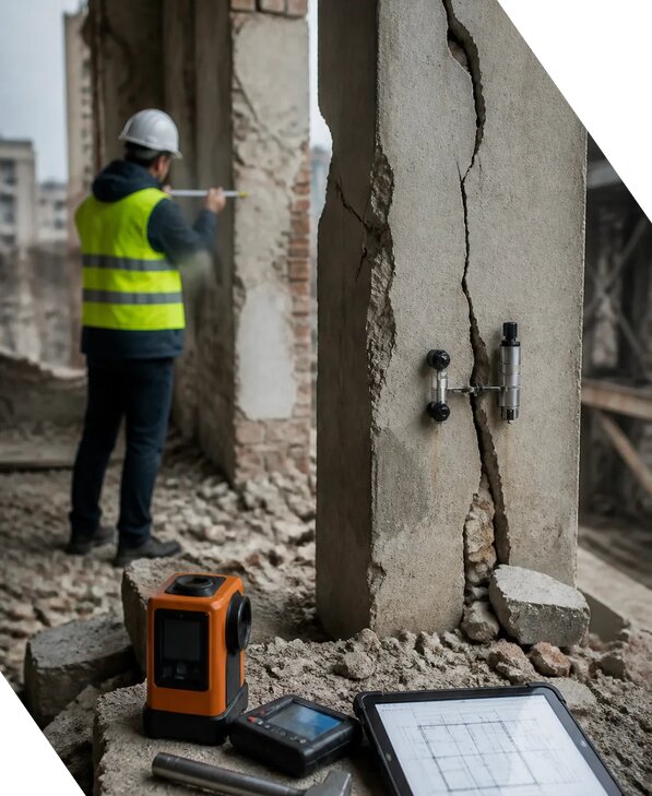 Обследование зданий и сооружений после аварии в Северске