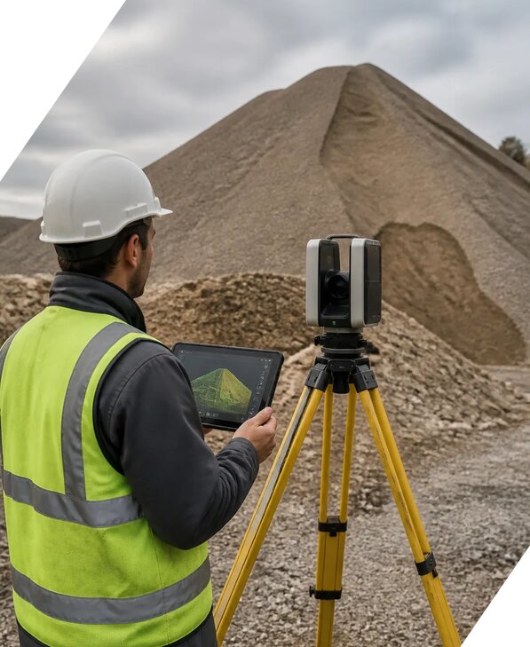 Лазерное 3D сканирование насыпей в Северске от 15593 р. | ЭкспертизаРоссия